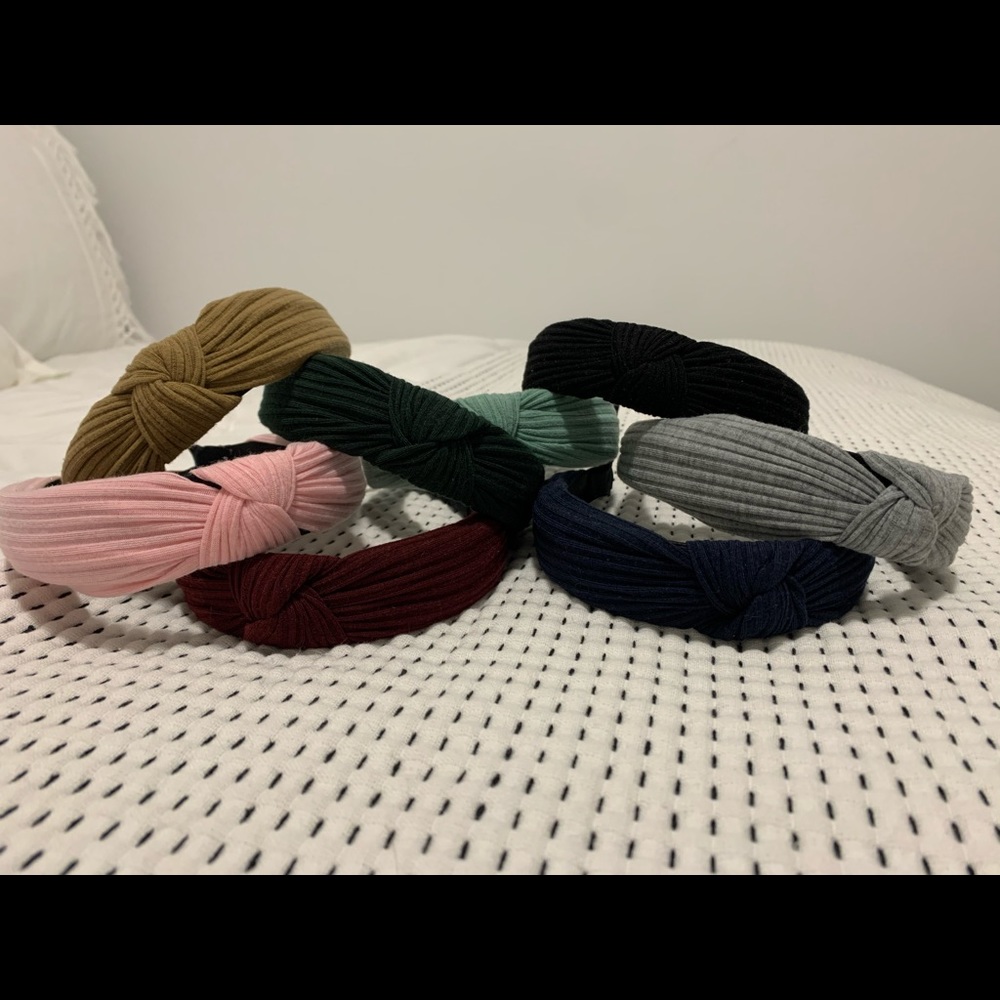 Knot Top Headbands - Pack of 8
